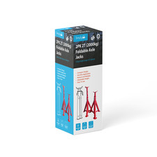 Simply Auto 2T Foldable Jack Stand Pair CFJS2T (2 Tonne, 2000kg)