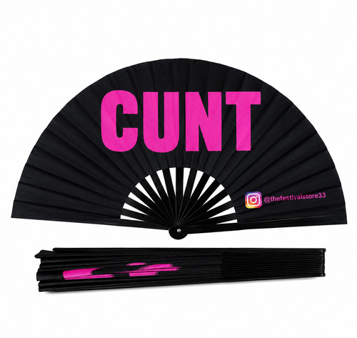 Clack fan 33cm - c*nt, (13")