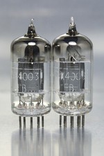 2x BRIMAR CVX4003 Valves Tubes []-getter Eq ECC82 CV491 B329 12AU7 CV4003