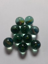 Vintage glass marbles - vintage, x10