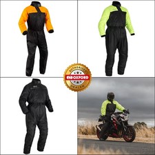 Oxford Rainseal Motorbike Motorcycle Oversuit Waterproof Suit 1 Piece New