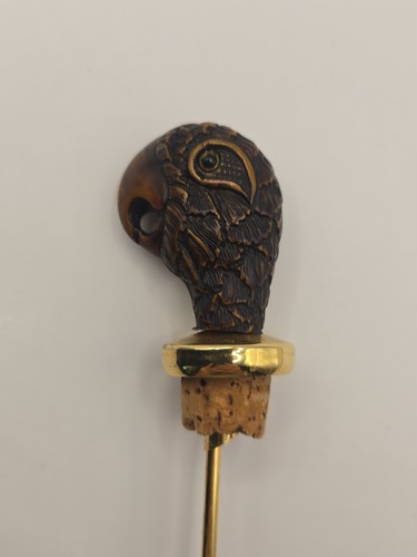 Vintage figural bottle stopper - figural,