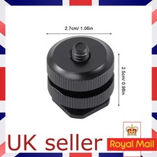 1/4" Dual Nuts Tripod Mount