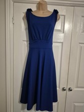 Colbalt Blue Sleeveless Tea