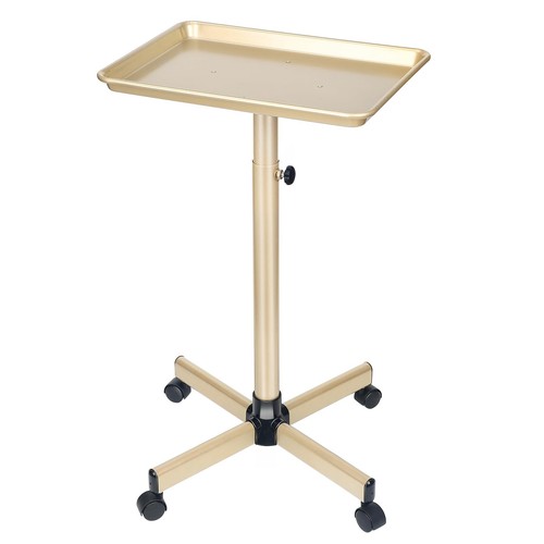 Salon tray wheels - tray, on