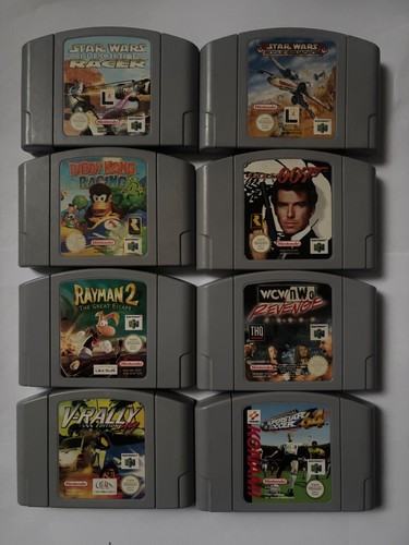 N64 game bundle diddykong - x8,