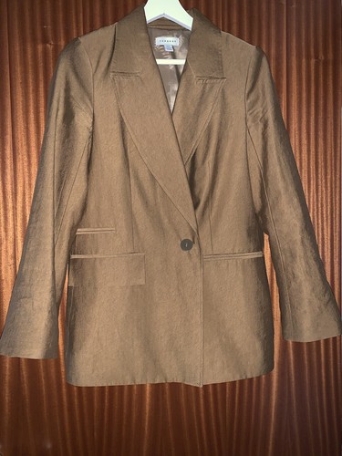 Topshop oversized ladies brown - topshop,