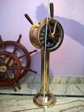 Antique Brass Ship Engine