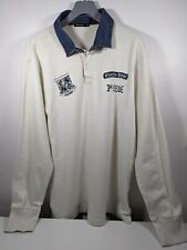 Etienne Ozeki Mens Longsleeve T- Shirt. Size XL white / beige / off white. 