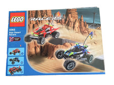 Lego Racers Instruction Manual 8363 Baja Desert Racers NO PARTS 7705