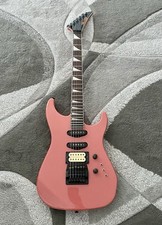 Morris Hurricane metallic salmon pink Kahler flyer Gotoh. Strat vintage 80’s