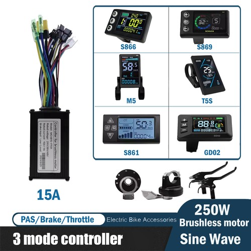 Ebike 24v 36v 48v 15a - 24v/36v/48v,