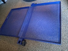 Blue Side Tray For Fishing Seatbox Folding Good Condition