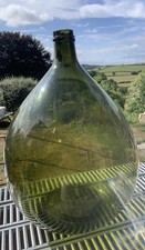 Large Antique Green glass
