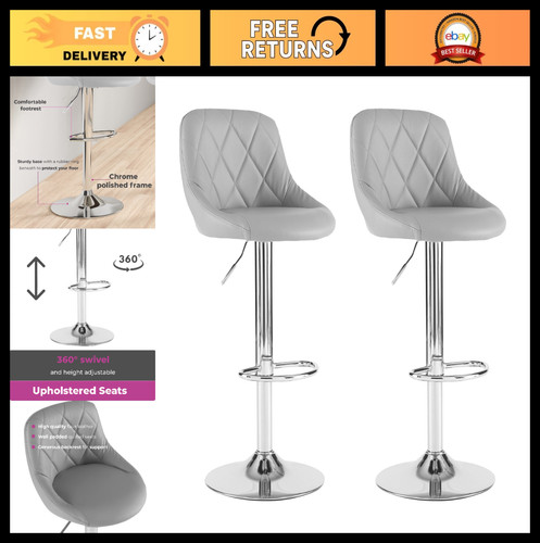 Height adjustable chrome gas - height,