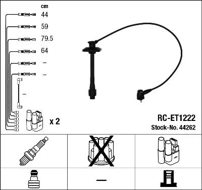 Ignition leads resistive - ignition,