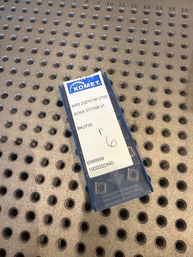 Komet carbide inserts - 6,