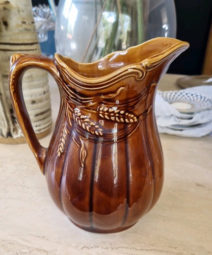 Vintage arthur wood wheat jug - arthur,