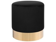 Pouffe SOPHIA Black Velvet