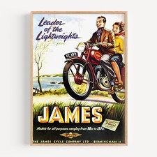 James Motorcycles 1957 Retro