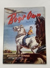 BOY'S OWN PAPER - Oct 1950 /