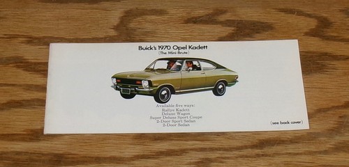 Original 1970 opel kadett - original,