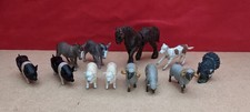 Selection Of Vintage 'Britains' Plastic Farm Animals