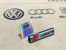 Audi A3 A4 A6 Front S line Grill Badge Logo Emblem Genuine New OEM Part