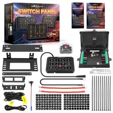 12-Gang RGB APP LED Switch