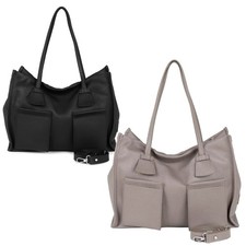 RIPANI Women's Alda Tote Bag L Deer Leather Shoulder Bag I621OJ