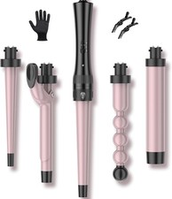 Hair Curling Wand Iron Tongs