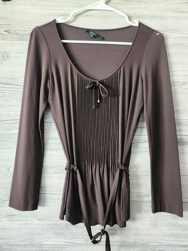 Vintage gucci belted brown - belted,