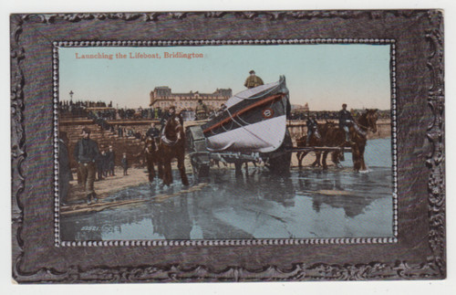 Launching the lifeboat - launching,