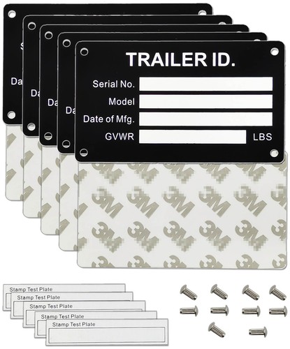 Blank aluminum plates - blank,