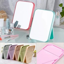 Square shaped hand held mirror - square,