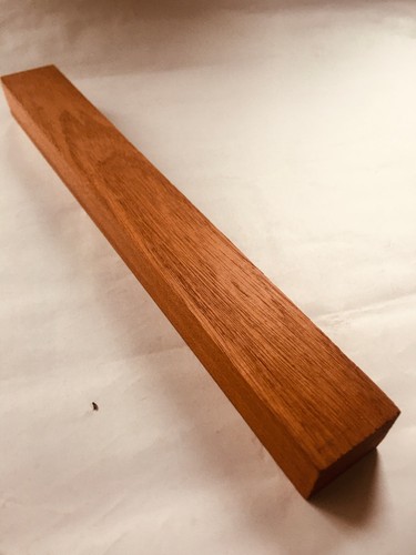 Solid mahogany blank offcut - mahogany,
