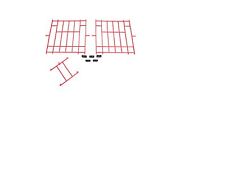 Racing Pigeon Widowhood Fronts Plastic Set