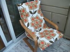  Handmade ikea poang chair cover in ORLA KIELY RHODODENORON PATTERN