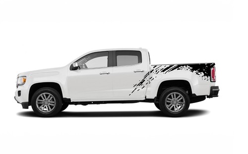 Mud splash bed decal - bed,