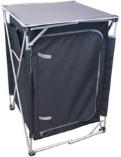 Camping Kitchen Unit Storage Caravan Foldable Table Picnic Station Shelf Travel