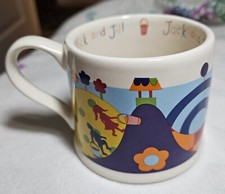 Martin Gulliver Jack and Jill childs ceramic small mug- Unused New Condition.