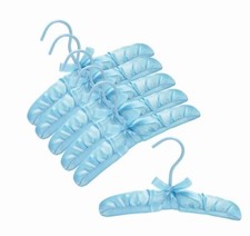 10" Baby Satin Padded Hangers