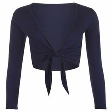 Women Long Sleeve Open Front