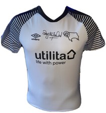 Signed Retro Derby County Roy