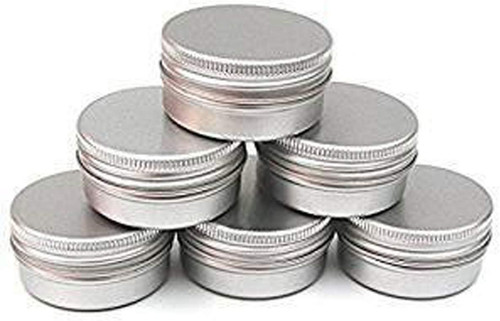 Screw top aluminum tin - oz,