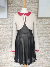 Vintage 1950s Collar Pleated