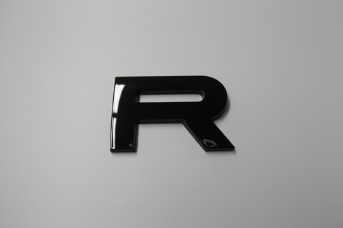 Gloss black letter range - black,