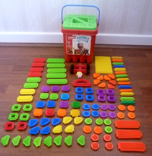 Stickle bricks playskool - stickle, by