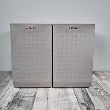 Pair of Sony SS-CEP303 Bookshelf Speakers 4 ohms tested & Working