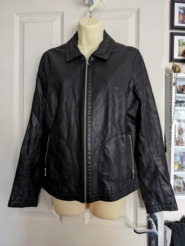 Red herring zipped biker style - red,